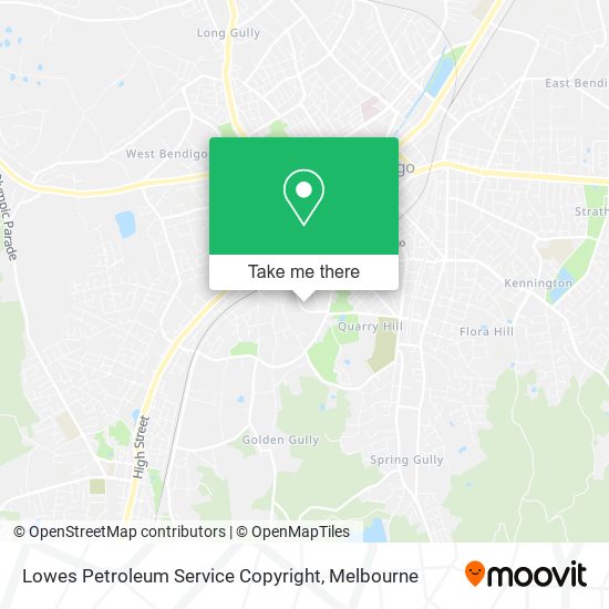 Lowes Petroleum Service Copyright map