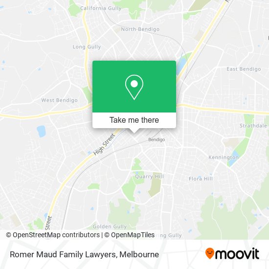 Romer Maud Family Lawyers map