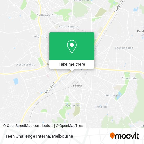 Teen Challenge Interna map