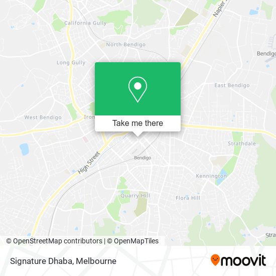 Signature Dhaba map