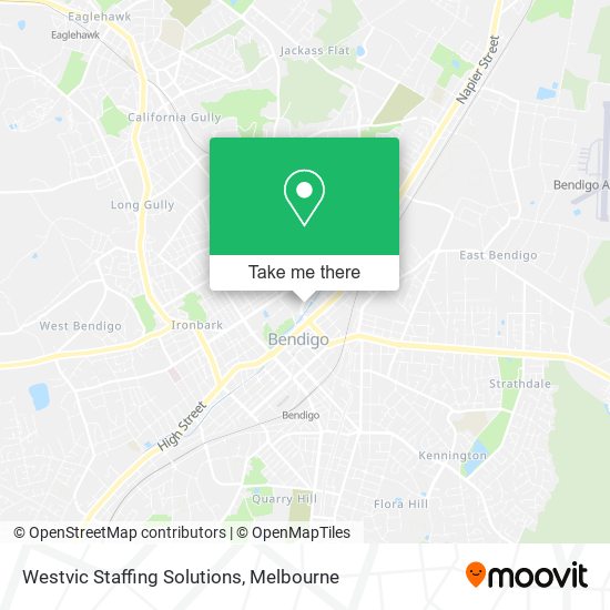 Mapa Westvic Staffing Solutions