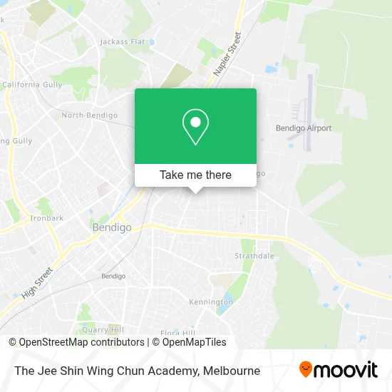 Mapa The Jee Shin Wing Chun Academy