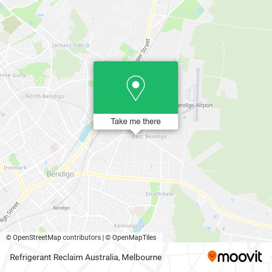 Refrigerant Reclaim Australia map