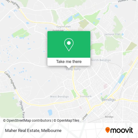 Maher Real Estate map