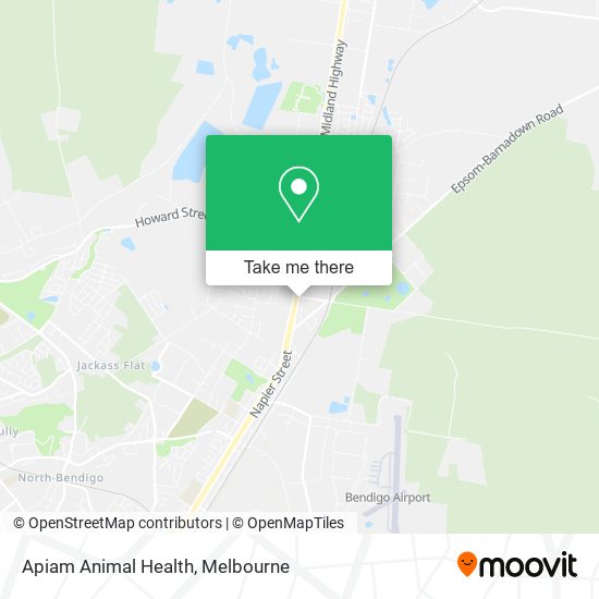Apiam Animal Health map