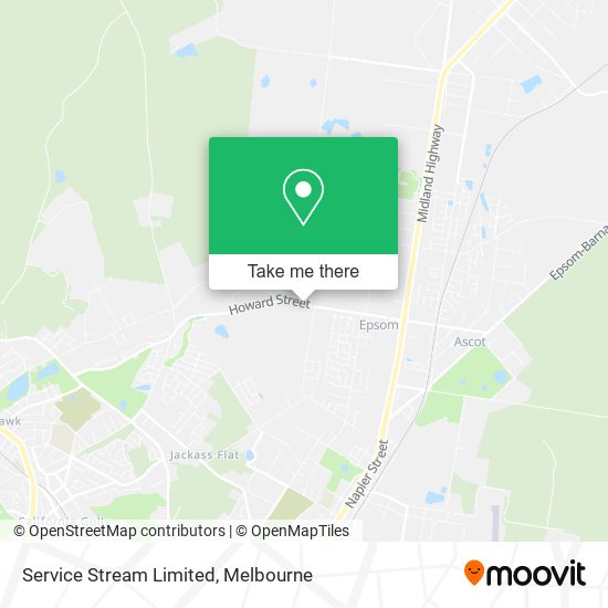 Service Stream Limited map
