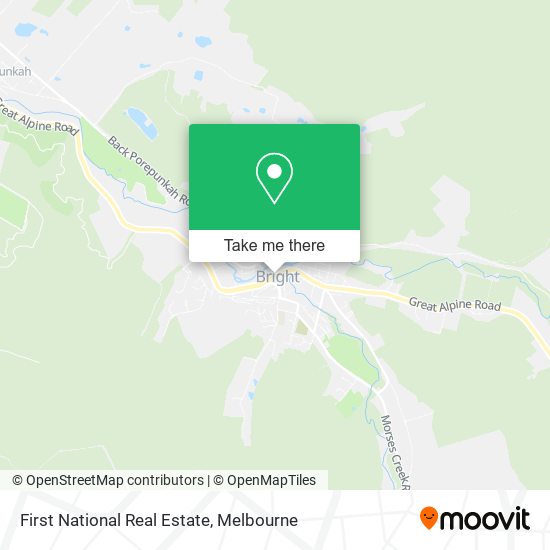 First National Real Estate map