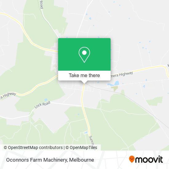 Oconnors Farm Machinery map