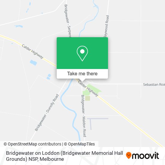 How to get to Bridgewater on Loddon (Bridgewater Memorial Hall Grounds ...