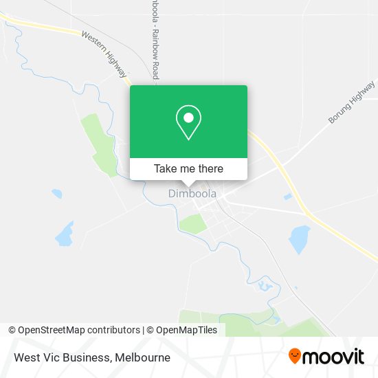 West Vic Business map