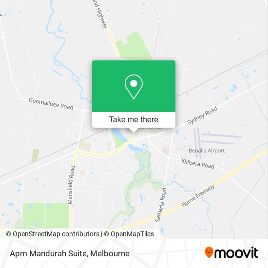 Apm Mandurah Suite map