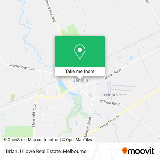 Brian J Howe Real Estate map