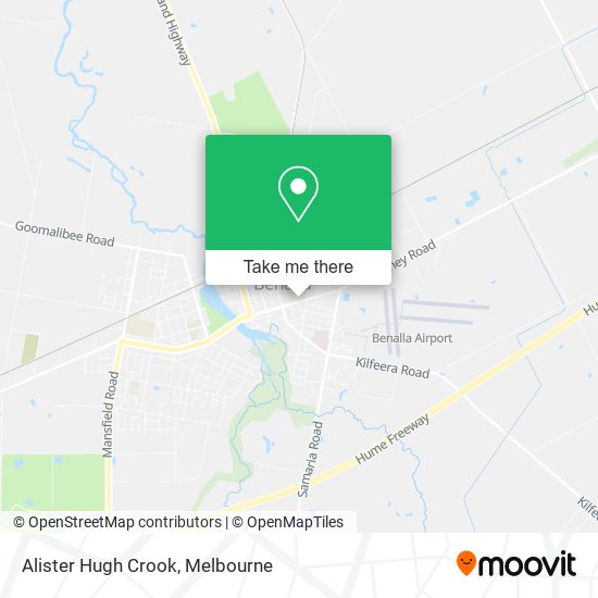 Alister Hugh Crook map