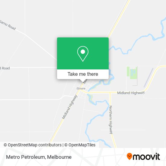 Metro Petroleum map