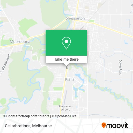 Cellarbrations map