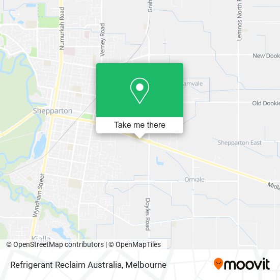 Refrigerant Reclaim Australia map