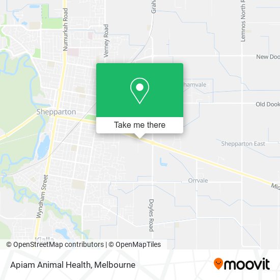 Apiam Animal Health map