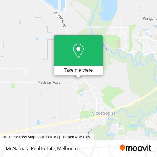 McNamara Real Estate map