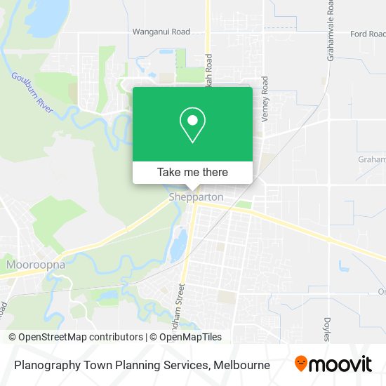 Planography Town Planning Services map