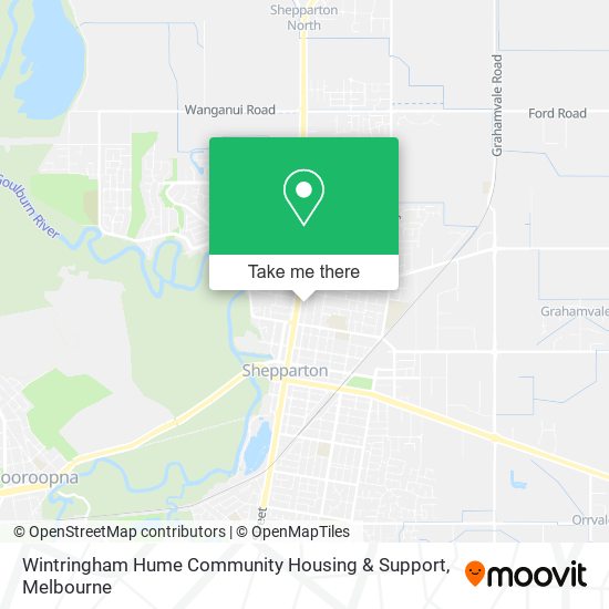 Wintringham Hume Community Housing & Support map