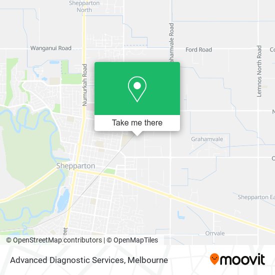 Advanced Diagnostic Services map