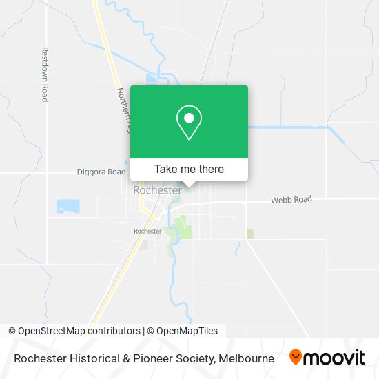Rochester Historical & Pioneer Society map