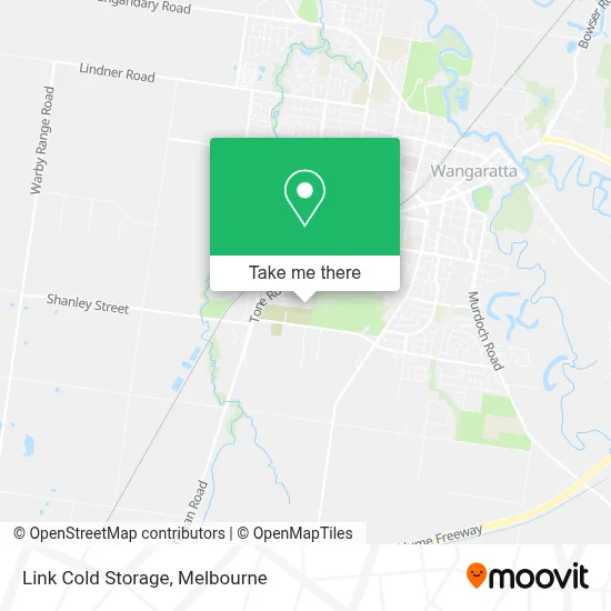 Mapa Link Cold Storage