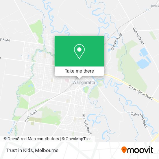 Trust in Kids map