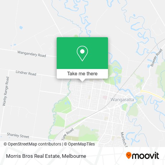 Morris Bros Real Estate map