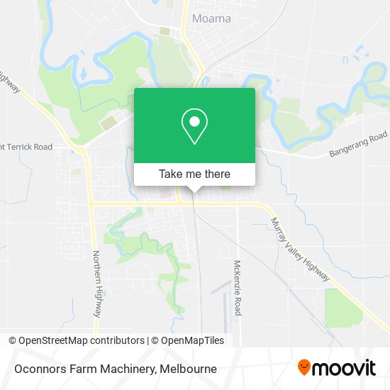 Oconnors Farm Machinery map