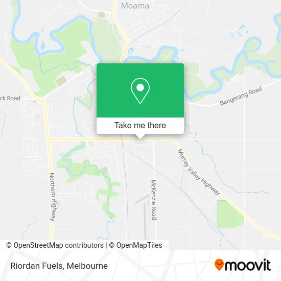 Riordan Fuels map