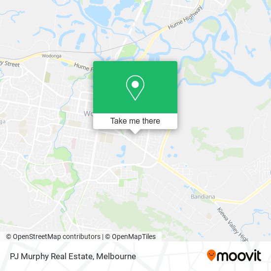 PJ Murphy Real Estate map
