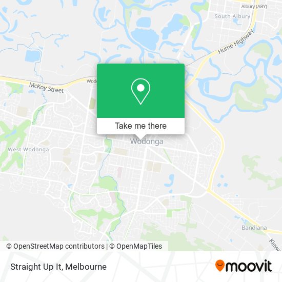 Straight Up It map