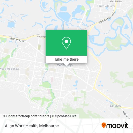 Align Work Health map