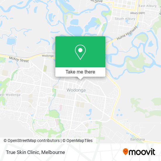 True Skin Clinic map