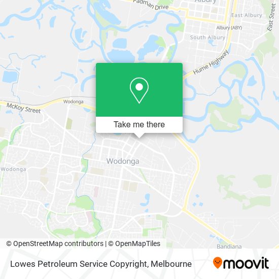 Lowes Petroleum Service Copyright map