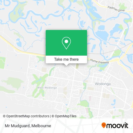 Mr Mudguard map