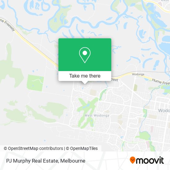 PJ Murphy Real Estate map