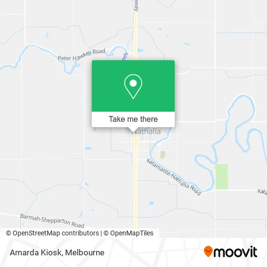 Amarda Kiosk map