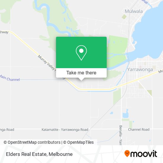 Elders Real Estate map