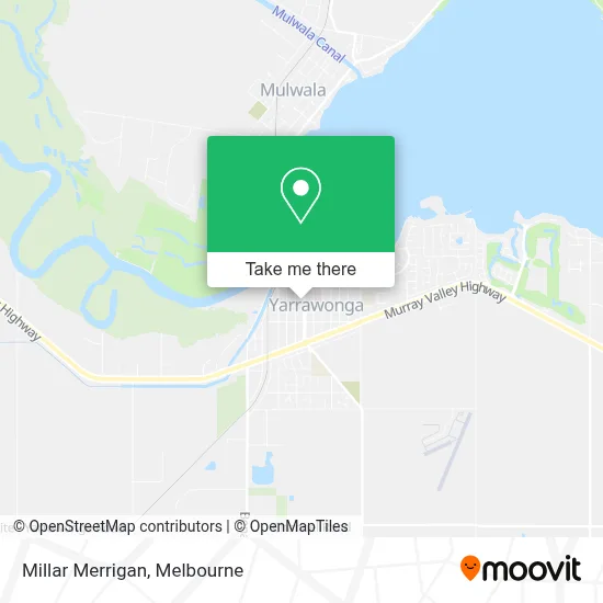 Mapa Millar Merrigan