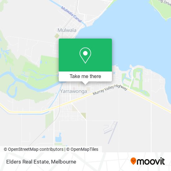 Elders Real Estate map