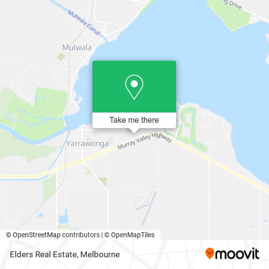 Elders Real Estate map