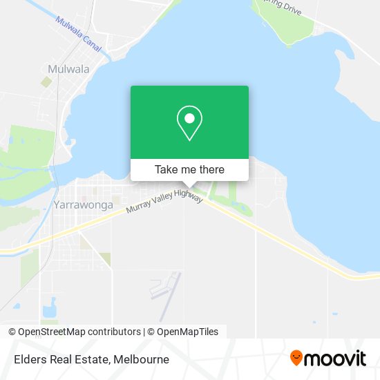 Elders Real Estate map