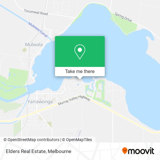 Elders Real Estate map