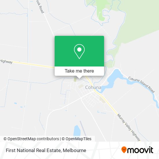 First National Real Estate map