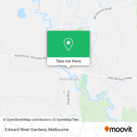 Edward River Gardens map