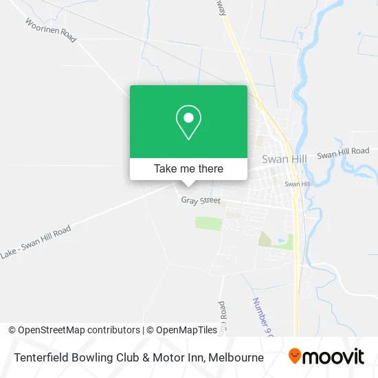 Tenterfield Bowling Club & Motor Inn map