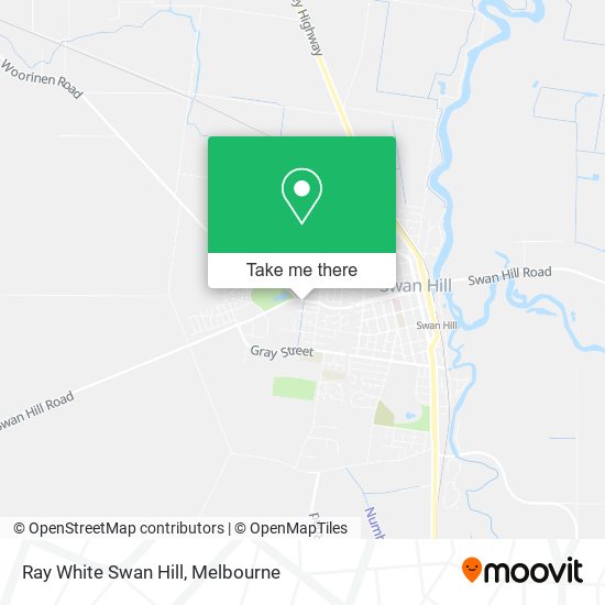Ray White Swan Hill map