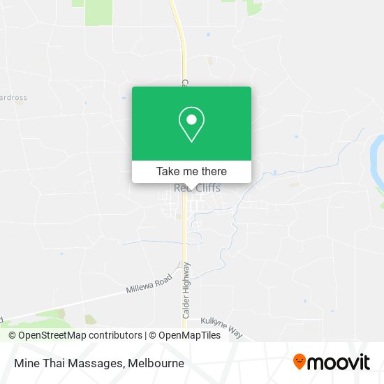 Mine Thai Massages map